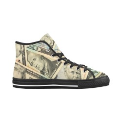 US PAPER CURRENCY Vancouver H Women's Canvas Shoes (1013-1)