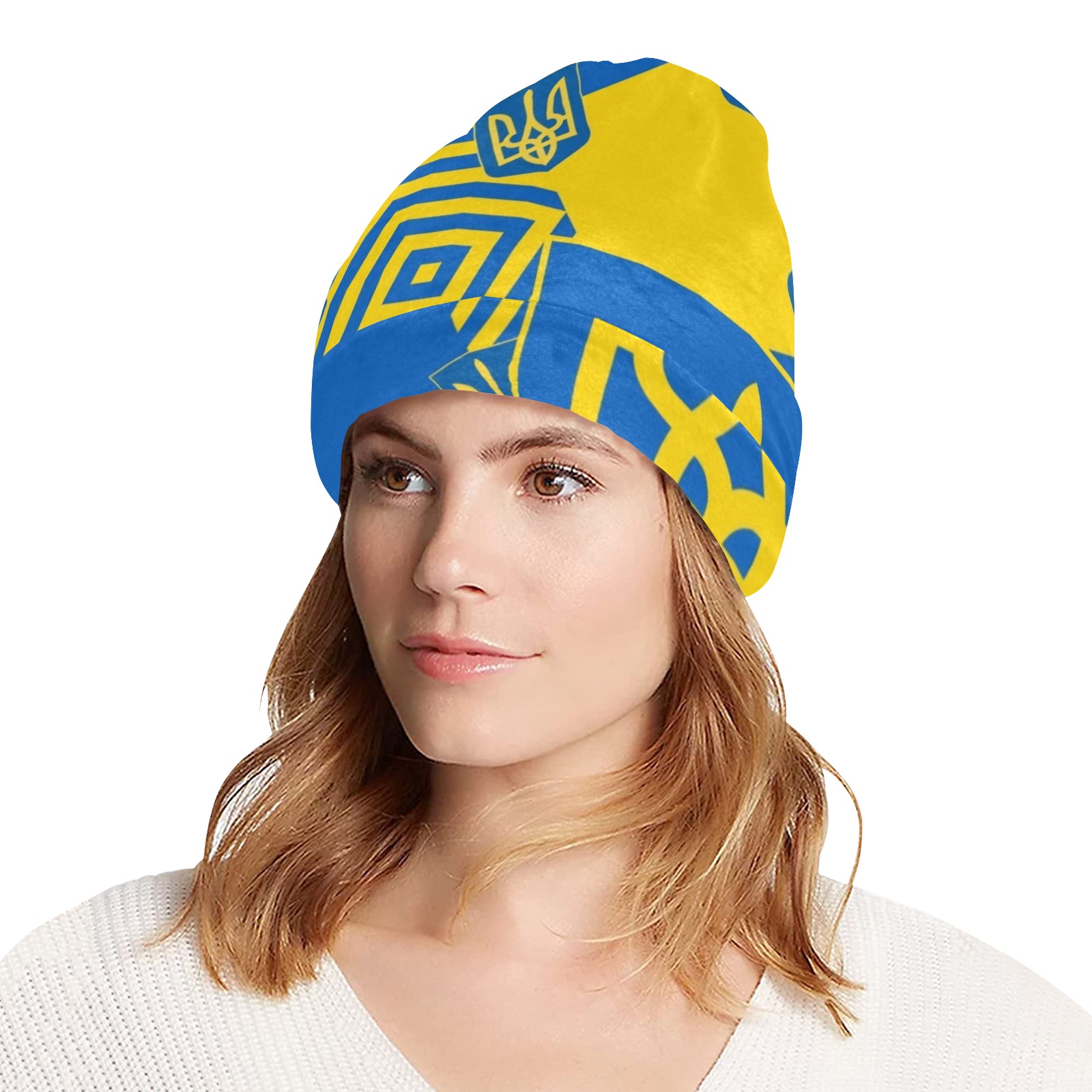 UKRAINE 2 All Over Print Beanie for Adults