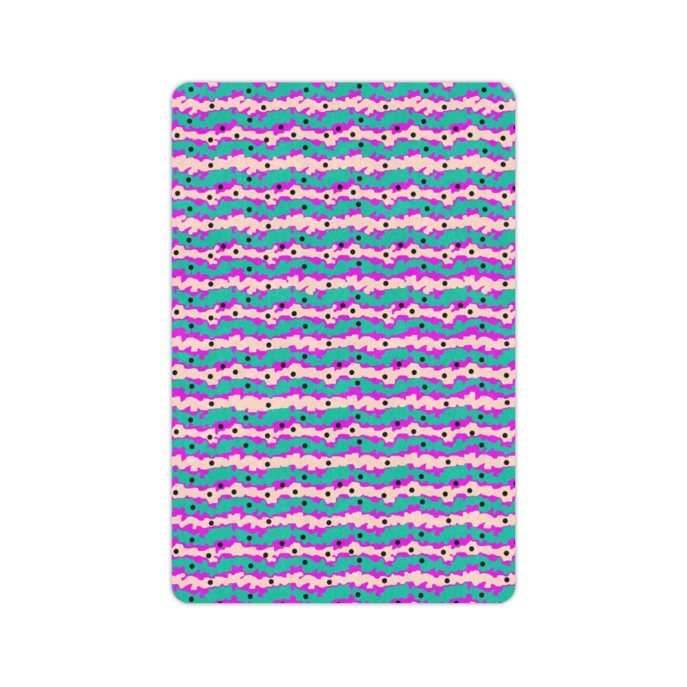 abstract card character Doormat 24"x16"