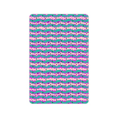 abstract card character Doormat 24"x16"