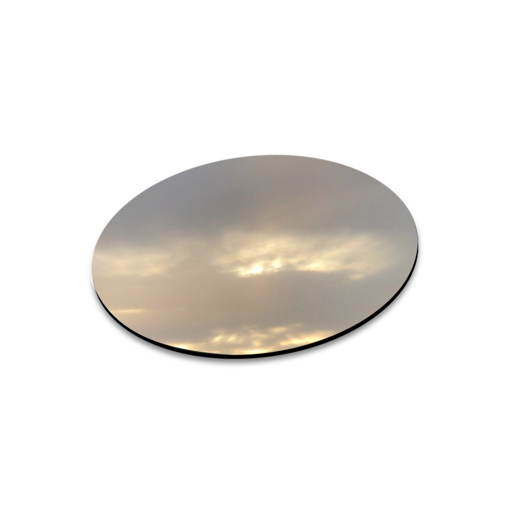 Cloud Collection Round Mousepad