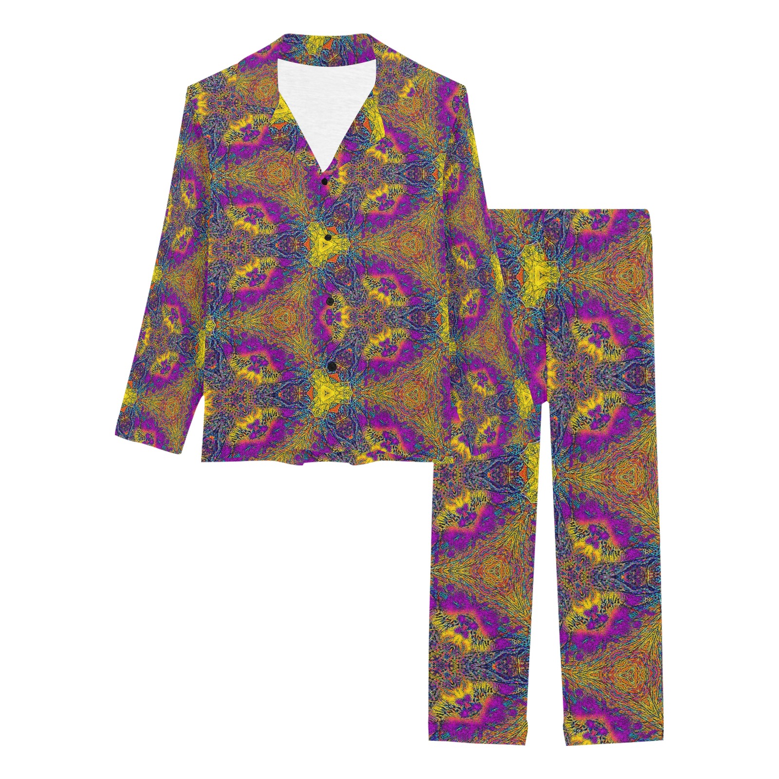 innocence lost 4c12b Women's Long Pajama Set