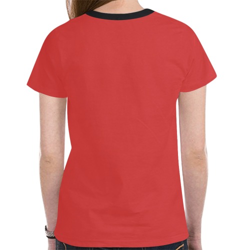 Women Famous New All Over Print T-shirt for Women (Model T45)