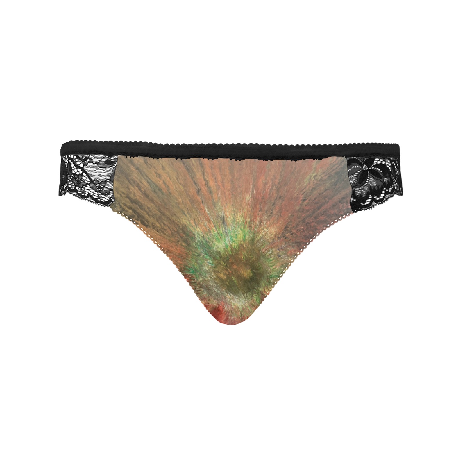 planet exploding b Women's Lace Panty (Model L41)