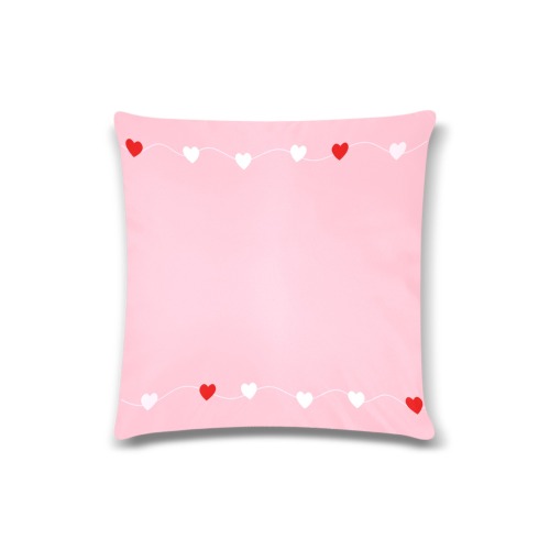 | Princess of Hearts - Pillow Case 16" x 16" | Custom Zippered Pillow Case 16"x16"(Twin Sides)