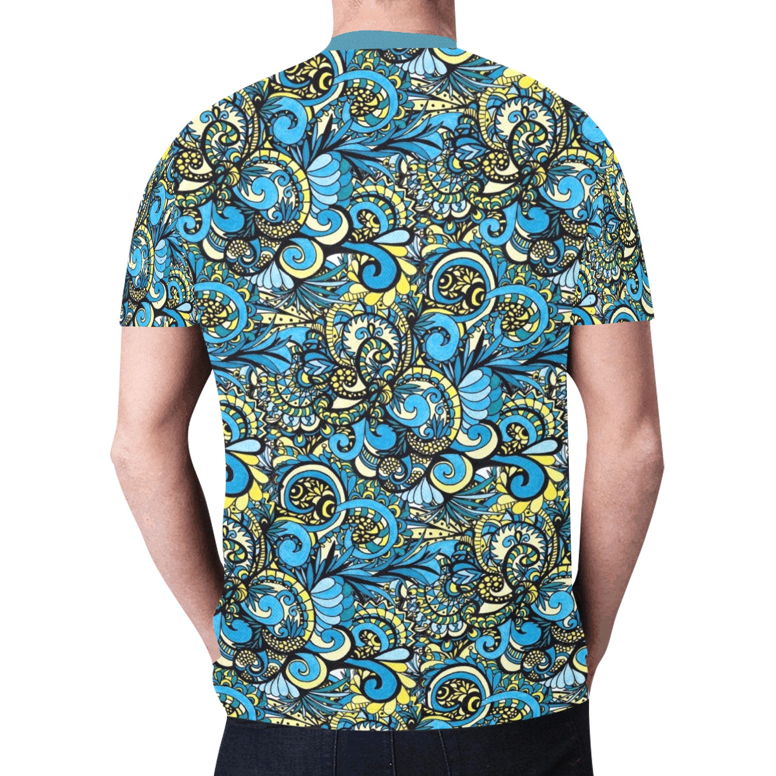 Seaside Rendevous New All Over Print T-shirt for Men (Model T45)