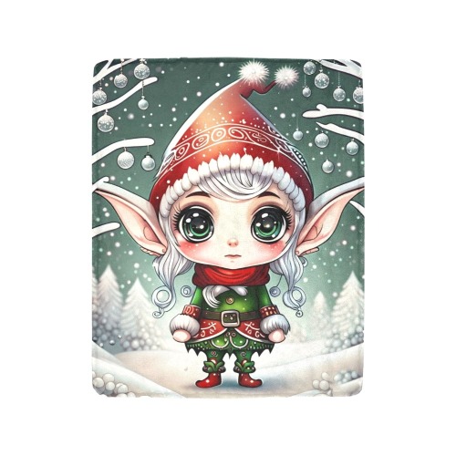Christmas Elf Ultra-Soft Micro Fleece Blanket 40"x50"