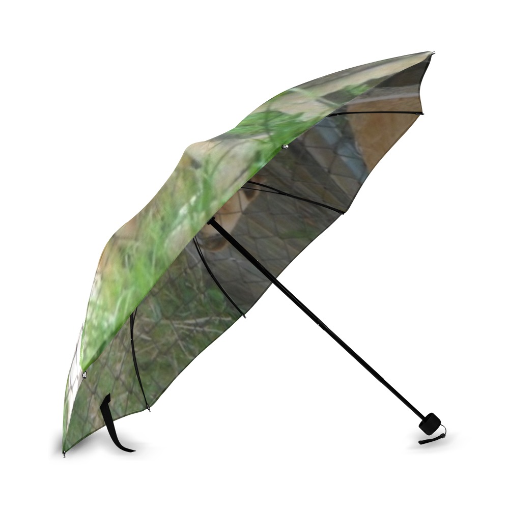 A Smiling Dog Foldable Umbrella (Model U01)