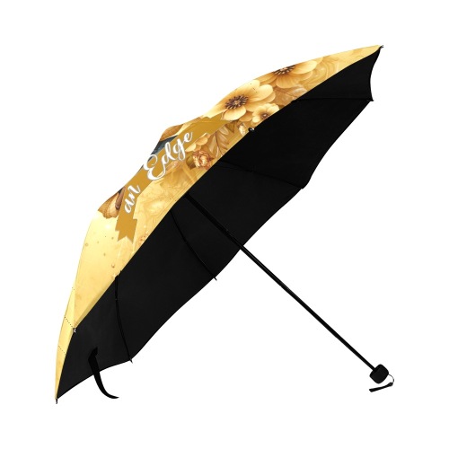 yellowfedorawomandesign umbrella Anti-UV Foldable Umbrella (U08)