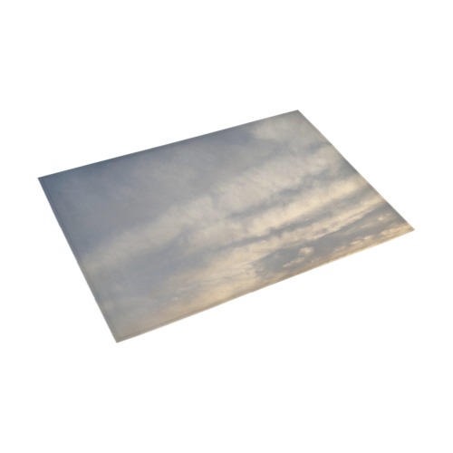 Rippled Cloud Collection Azalea Doormat 30" x 18" (Sponge Material)
