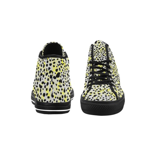 Modern leopards dots 1A Vancouver H Women's Canvas Shoes (1013-1)