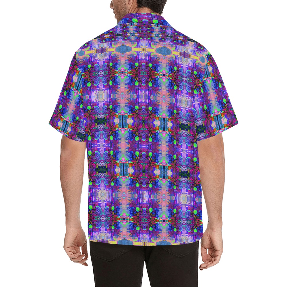 a beautiful face 10c17 Hawaiian Shirt (Model T58)