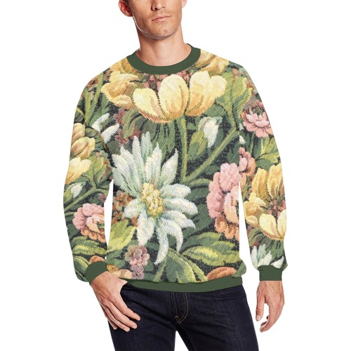 grandma's comfy couch vintage floral