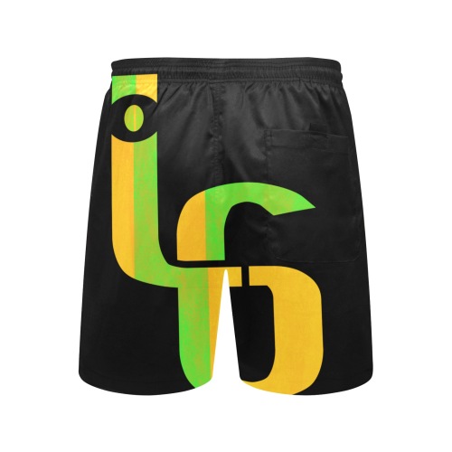 LG Y/G Men's Mid-Length Beach Shorts (Model L51)