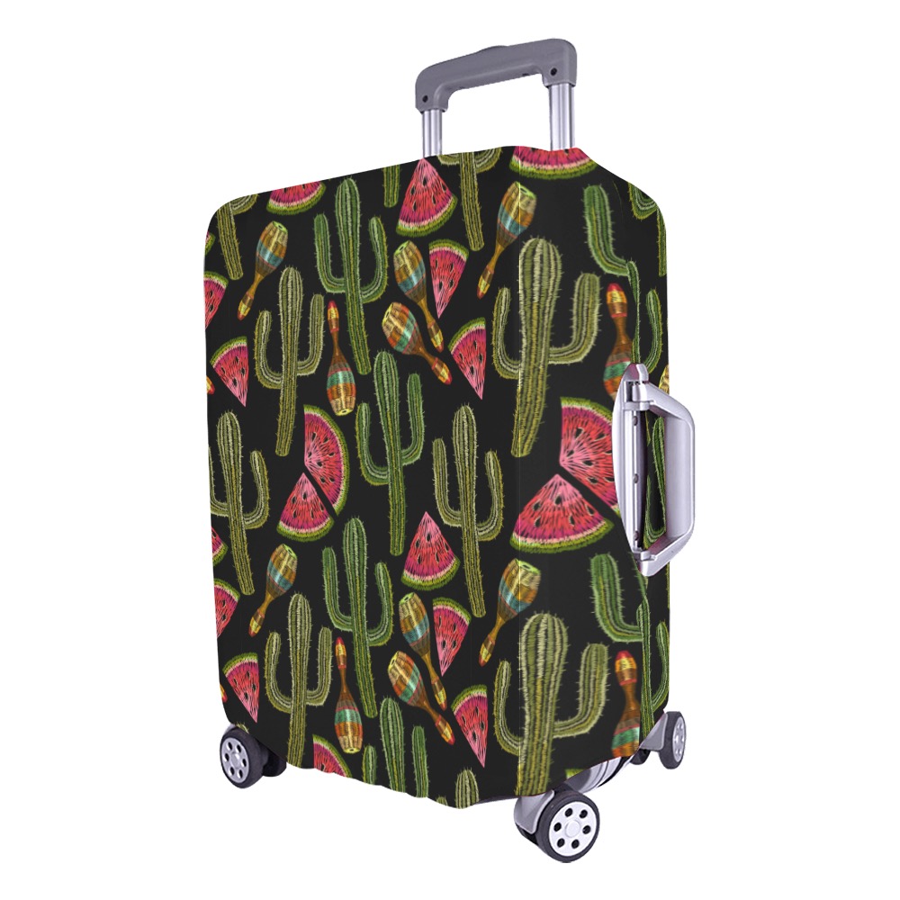 Cactus Latina Large Luggage Cover/Large 26"-28"