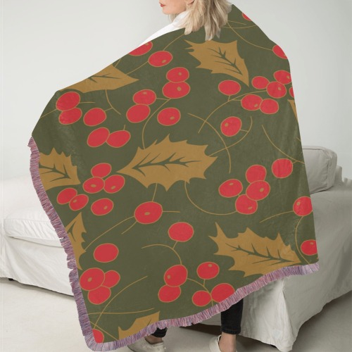 Blanket Ultra-Soft Fringe Blanket 30"x40" (Mixed Pink)
