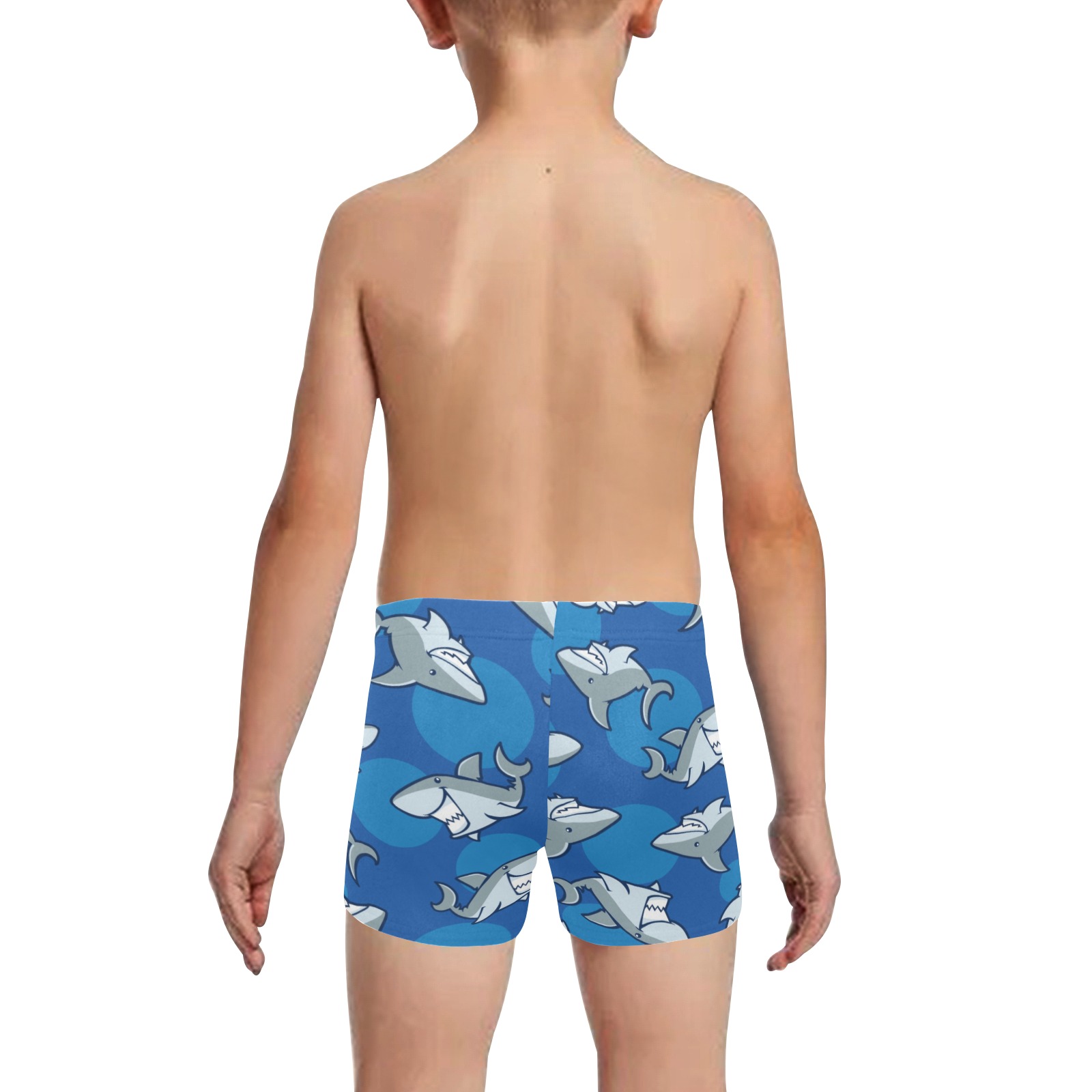 Shark Little Boys' Swimming Trunks (Model L57)