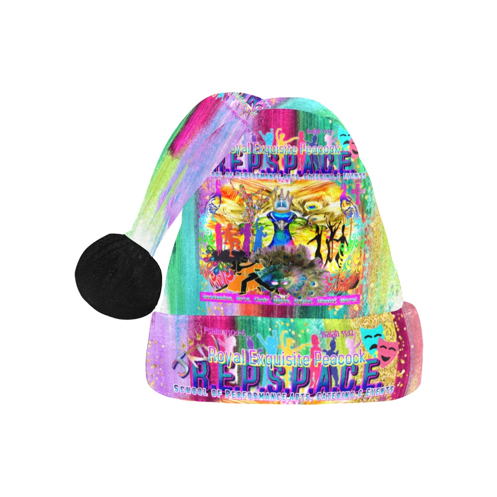 JNV REPSPACE COLORFUL CHRISTMAS HAT Santa Hat