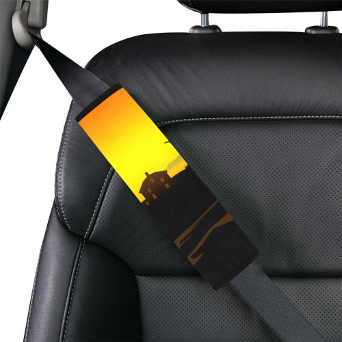 Light House - Sundown Car Seat Belt Cover 7''x10''