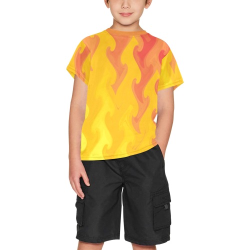 twin_flame Big Boys' All Over Print Crew Neck T-Shirt (Model T40-2)
