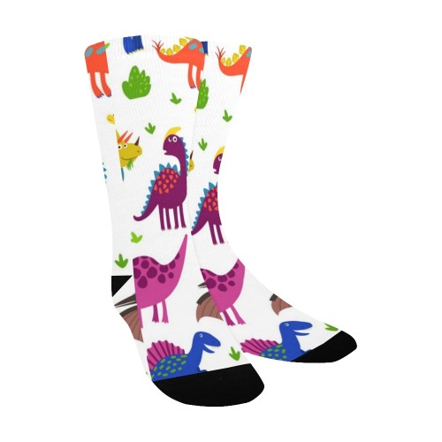 Dinosaurs Kids' Custom Socks