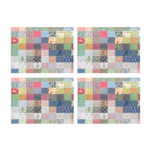 Patchwork 1 Placemat 14’’ x 19’’ (Set of 4)