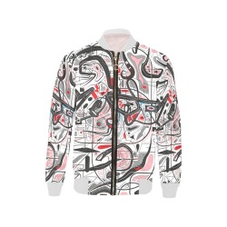 Model 2 Kids' All Over Print Bomber Jacket (Model H40)