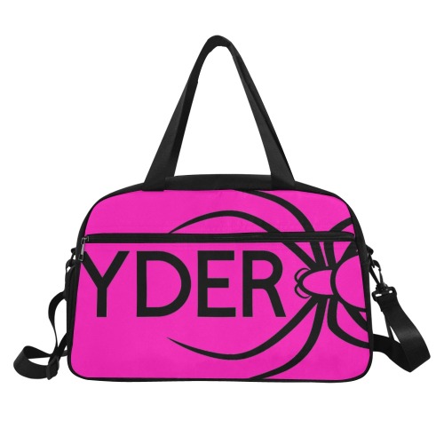 Hot Pink Spyder Small Travel Bag Fitness Handbag (Model 1671)