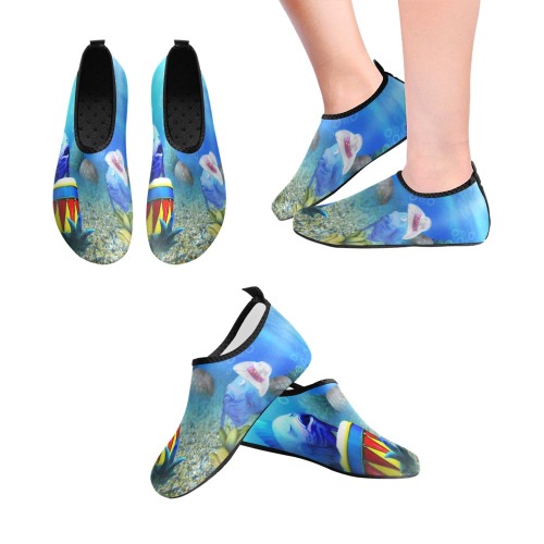 The Singing Fish Women's Slip-On Water Shoes (Model 056)