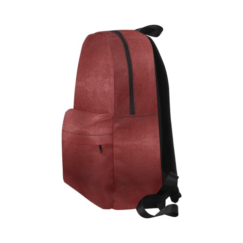 Leather Red Light by Artdream Unisex Classic Backpack (Model 1673)