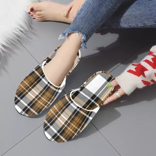 Brown Black Plaid