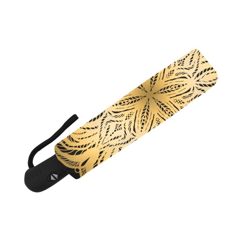 Ô Golden Foil Mandala 15 Anti-UV Auto-Foldable Umbrella (U09)