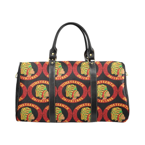 Juneteenth Headwrap Queen Small Tote Bag New Waterproof Travel Bag/Small (Model 1639)