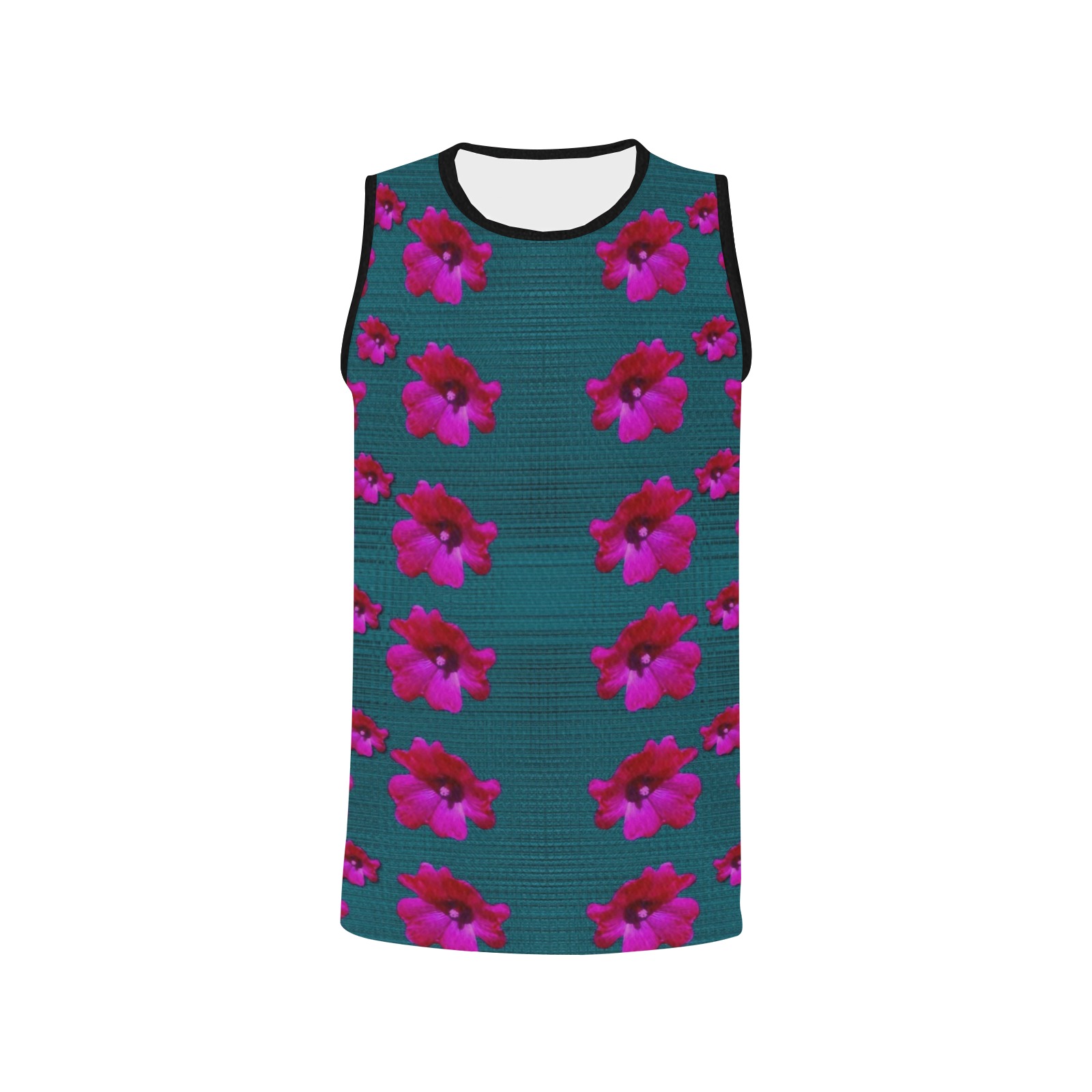lovely Hawaii flowers decorative All Over Print Basketball Jersey