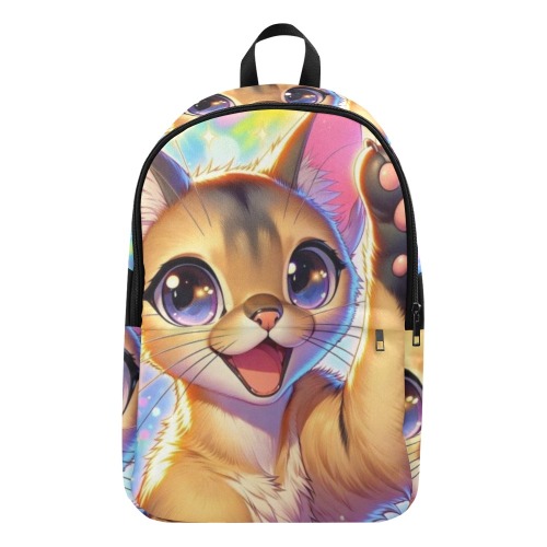 Beautiful Cat bag Fabric Backpack for Adult (Model 1659)
