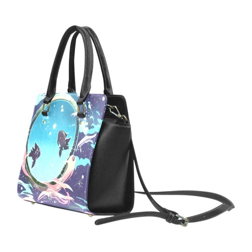 Two Fish Classic Shoulder Handbag (Model 1653)