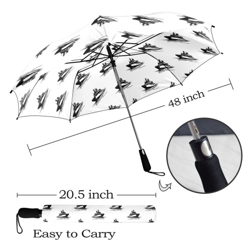 boat Semi-Automatic Foldable Umbrella (Model U12)