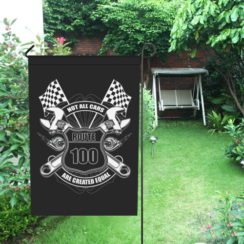 Not All Cars Are Created Equal Garden Flag 12‘’x18‘’(Twin Sides)