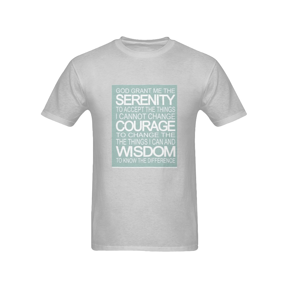 serenity prayer Men's T-Shirt in USA Size (Front Printing Only)