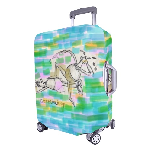 Mouse Ballet Luggage Cover/Large 26"-28"