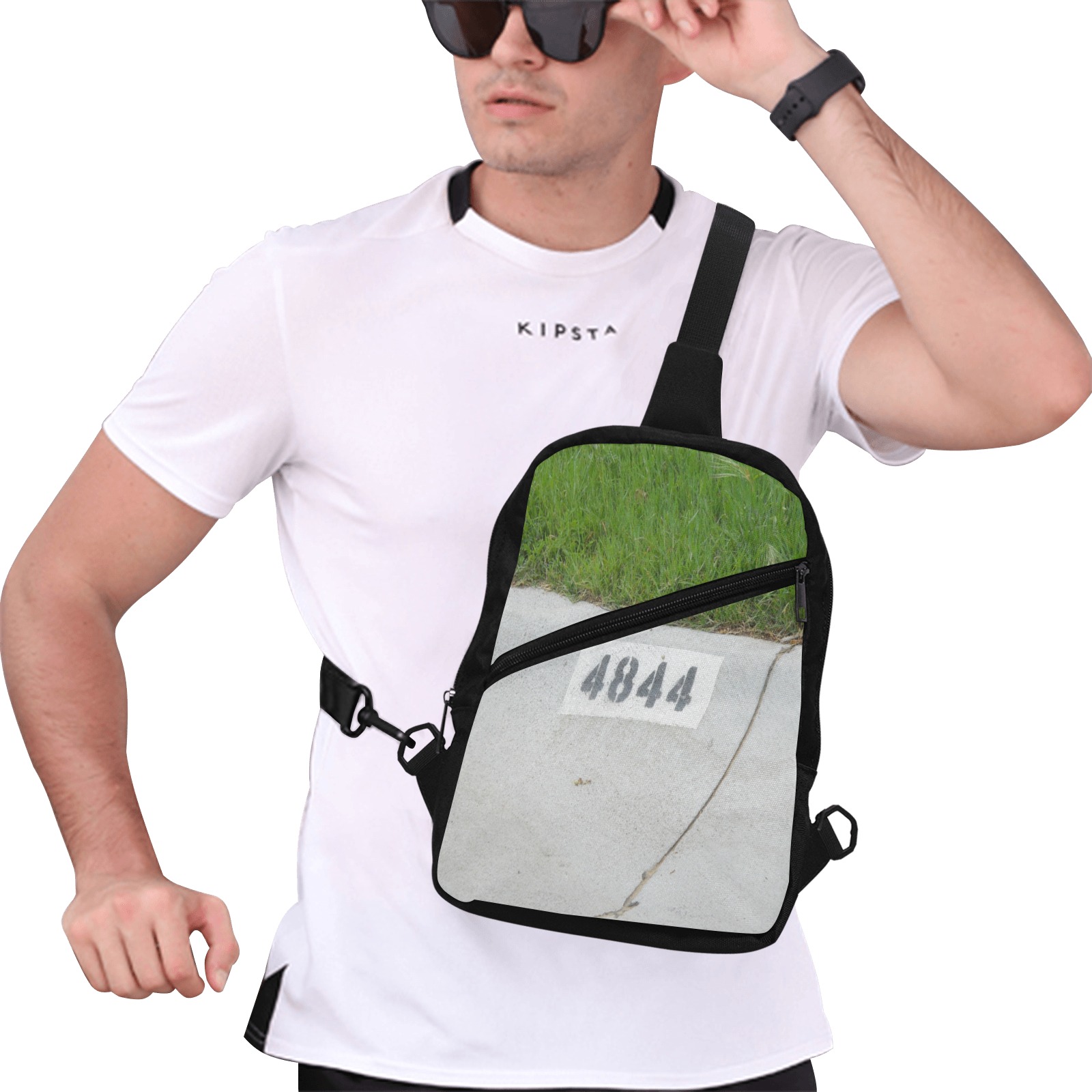 Street Number 4844 Men's Chest Bag (Model 1726)