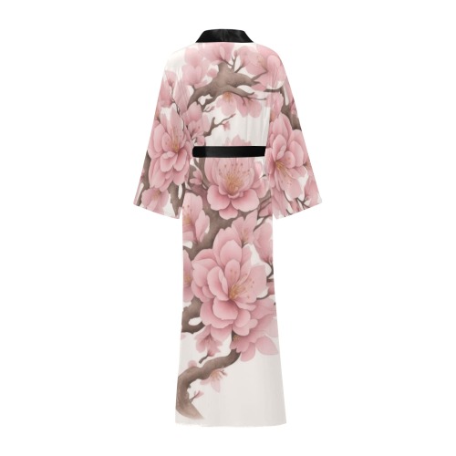 Sakura Long Kimono Robe
