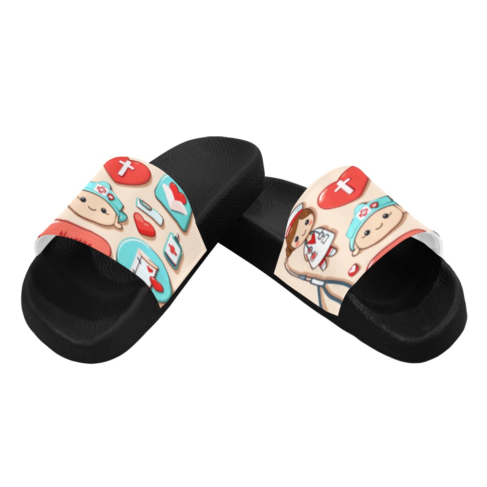 IMG_8735 Nurse Slides Women's Slide Sandals (Model 057)