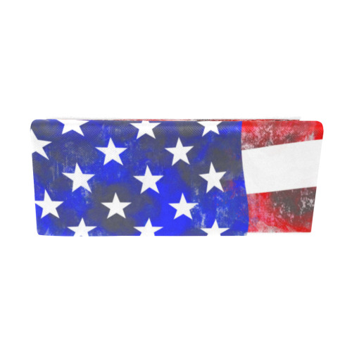 Extreme Grunge American Flag of the USA Custom Foldable Glasses Case