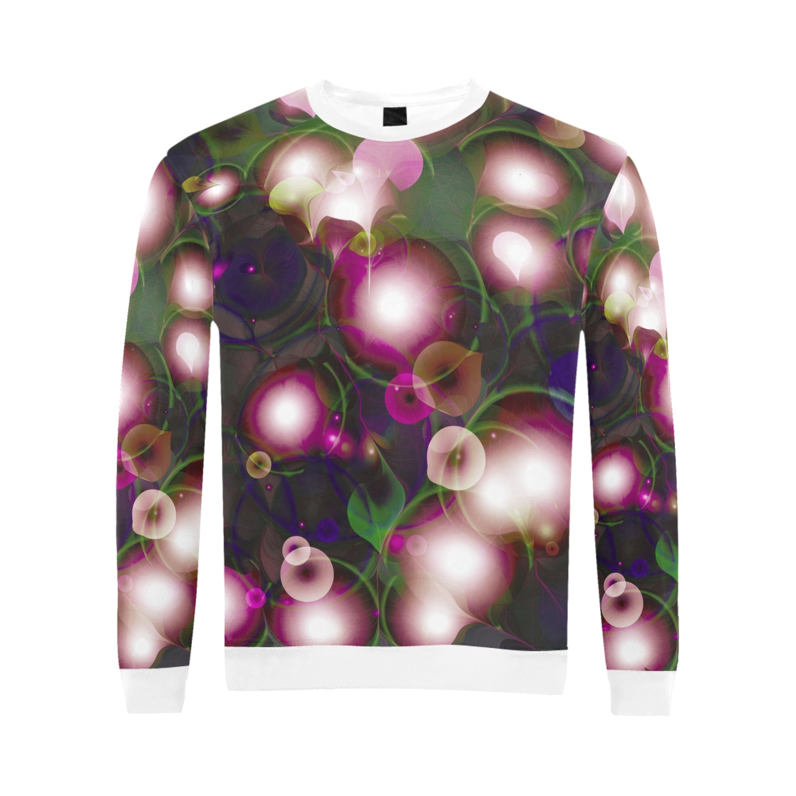 melting bubbles6 All Over Print Crewneck Sweatshirt for Men (Model H18)