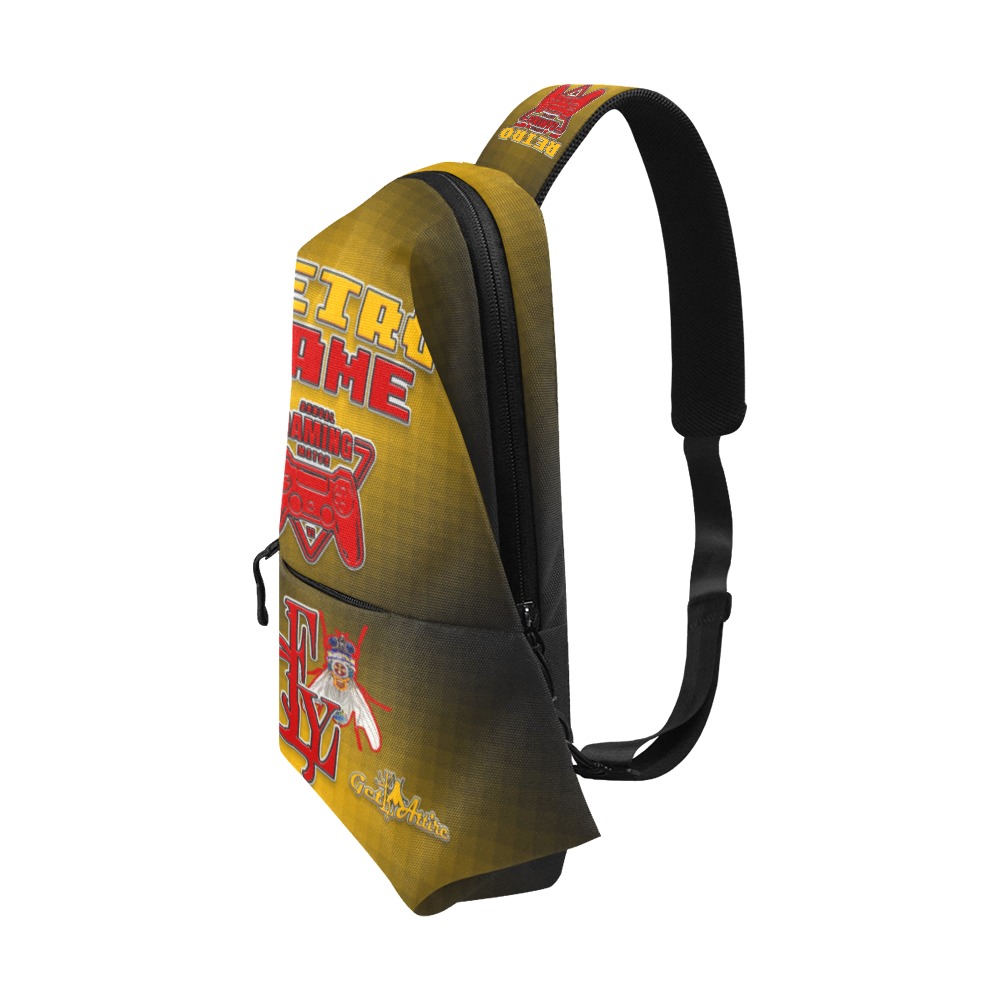 Retro Game Collectable Fly Chest Bag (Model 1678)