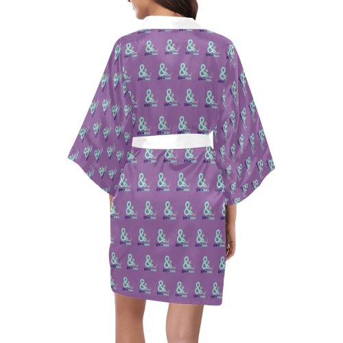 Robe purple Kimono Robe