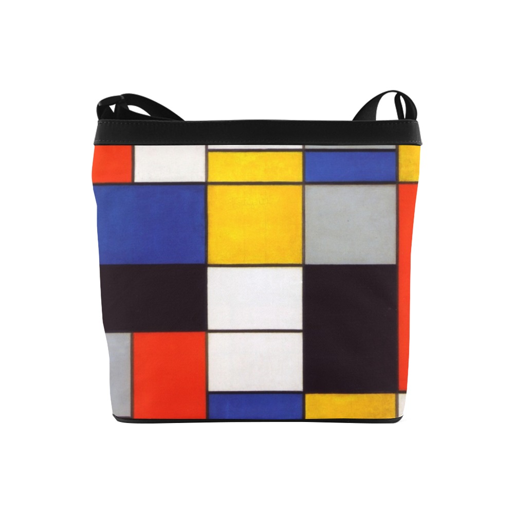Composition A by Piet Mondrian Crossbody Bags (Model 1613)