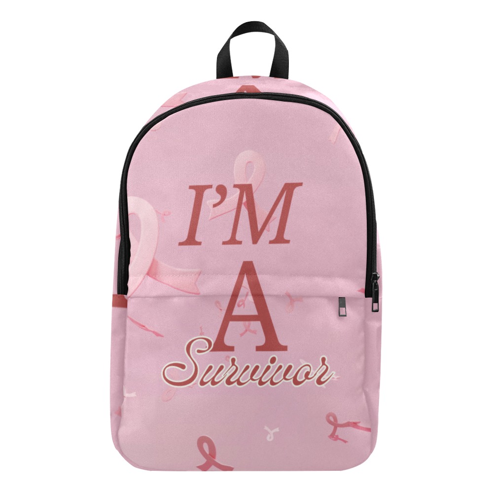 Breast Cancer Awareness Backpack Fabric Backpack for Adult (Model 1659)