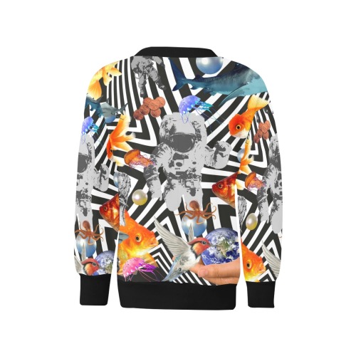 POINT OF ENTRY 2 Kids' All Over Print Sweatshirt (Model H37)